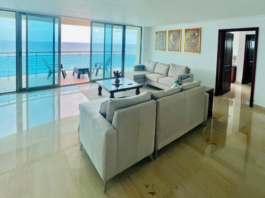 Beach Front Penthouse In Exclusive Tower Santo Domingo Zewnętrze zdjęcie