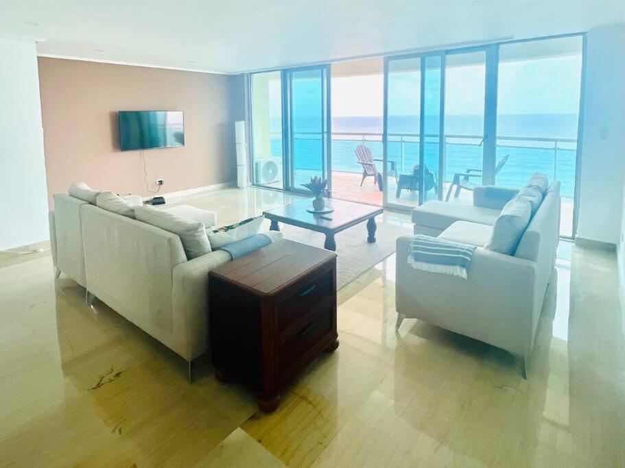 Beach Front Penthouse In Exclusive Tower Santo Domingo Zewnętrze zdjęcie
